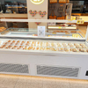 Vitrina abierta para pasteles para panadería comercial