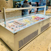 Vitrina abierta para pasteles para panadería comercial