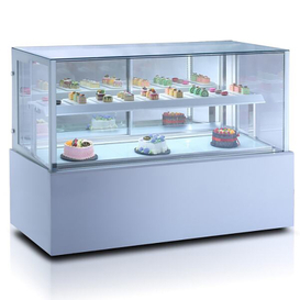 Vitrina de pasteles comercial para panadería